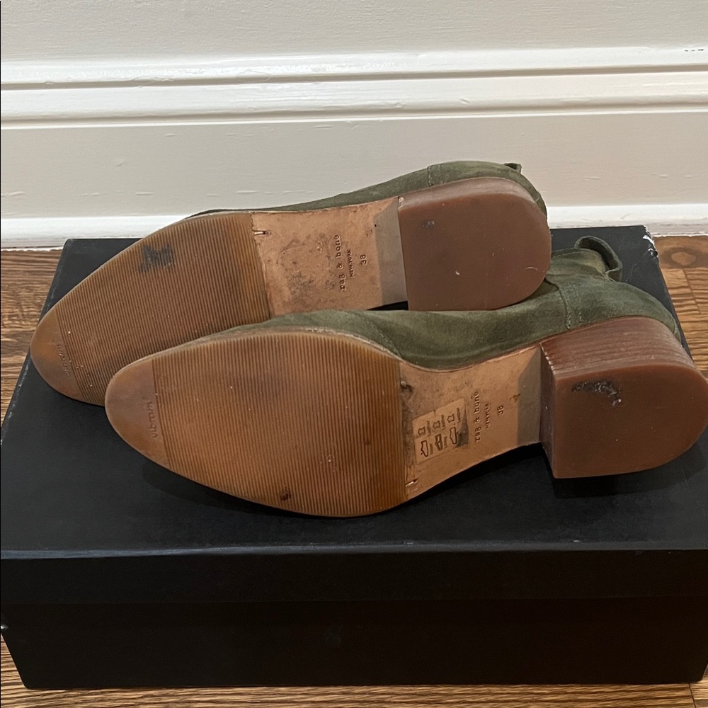 Rag & Bone Forest Suede Ankle Booties - Picture 6 of 7
